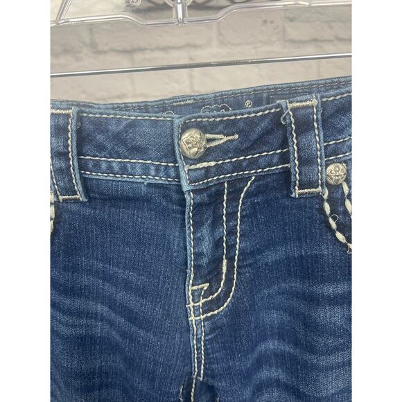 Miss Me Signature Boot Cut Jeans Women Size 28 Style # JP5046B17 - Picture 5 of 10